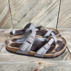 Birkenstock Mayari Womens Leather Comfort Sandals EU Size 40 US Shoe Size 9